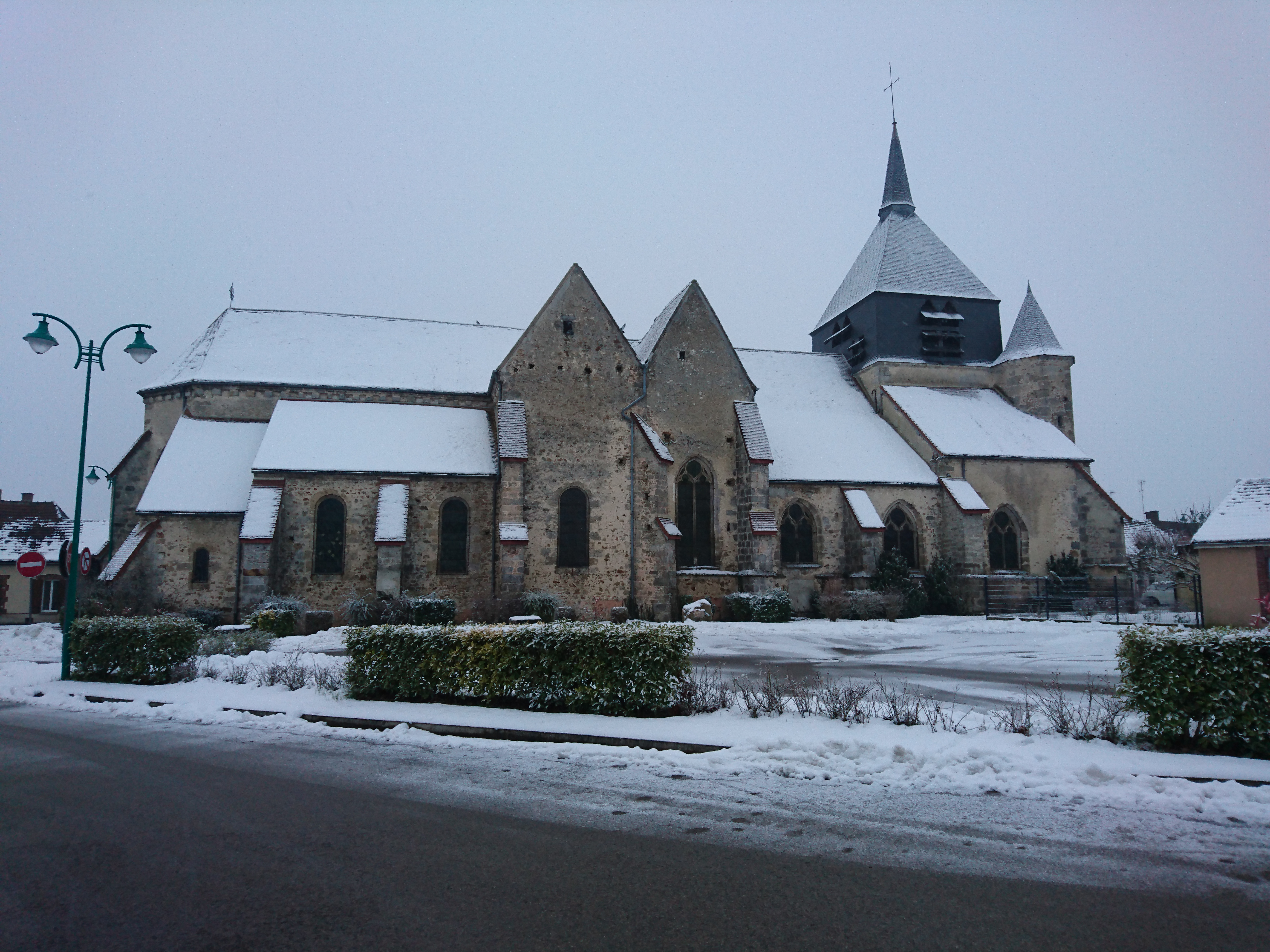 Eglise neige 1